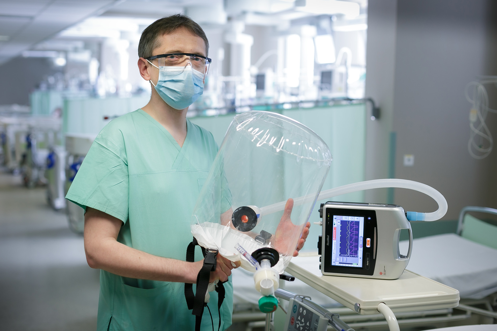 Barrier helmet — a shared response to the needs of the pandemic